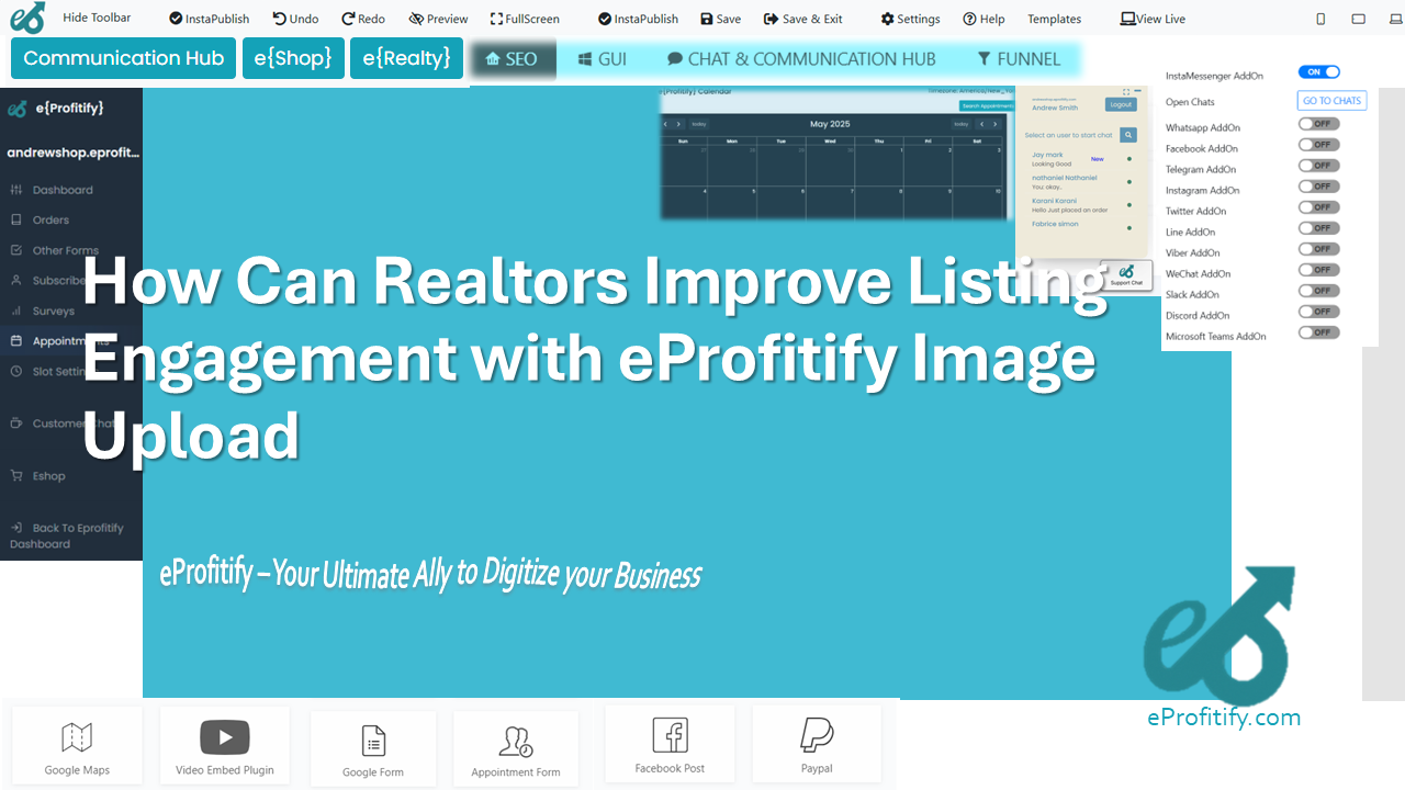 How Can Realtors Improve Listing Engagement with eProfitify Image Upload